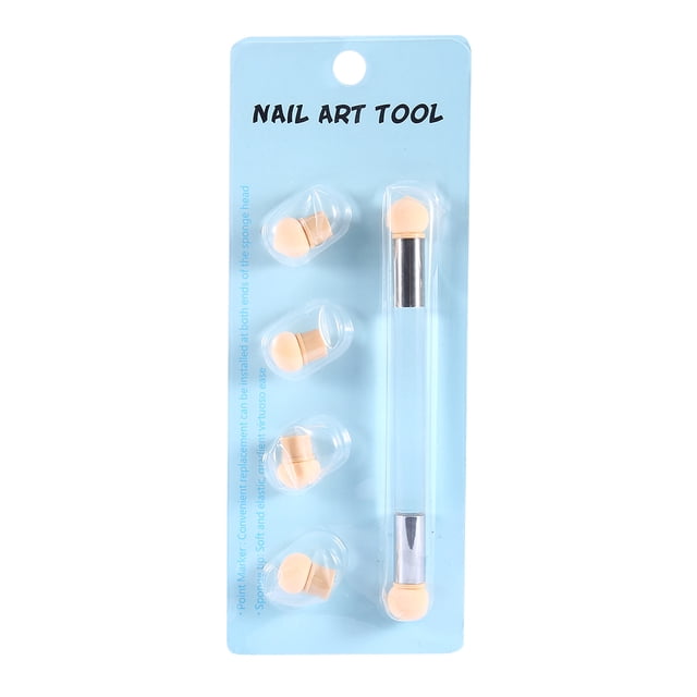 Pincel para sombreado de uñas, bolígrafo para decoración de uñas de gel UV de doble extremo, pincel para pintar uñas, durabilidad probada en el tiempo