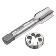 thumbnail image 1 of Unique Bargains Ensemble de Robinet et Filetage 7/8-14 UNF Main Gauche Robinet à Vis & Filetage Rond Outils de Réparation 2 Pcs, 1 of 6