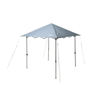 Coleman Sun Shelter 10x10 Canopy with Sunwall UV Protection Gray