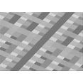 thumbnail image 1 of Ahgly Company Machine Washable Indoor Rectangle Transitional Gray Area Rugs, 4' x 6', 1 of 7