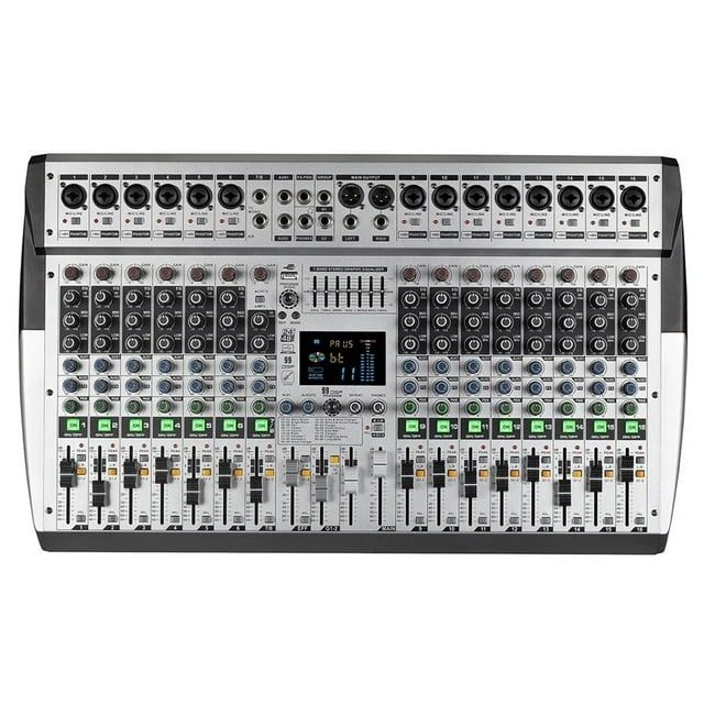 8/12/16 Channel 99 DSP Digital Console Professional Sound Mixer Powered Mixing Console Power Soundcraft With Bluetooth USB ,Smart Fader