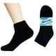 thumbnail image 1 of 3 pares de calcetines circulatorios de tobillo para diabéticos, soporte de salud para hombre, ajuste negro, talla 9-11, 1 of 7