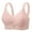 #1_Pink, variant on Women's Plus Size Minimizer Bra Wireless Full Coverage - Sexy Lace Bralette with Lightly Lined Cups, Adjustable Straps & Back Smoothing Support, Comfort Lift Everyday No Underwire Bra