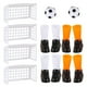 thumbnail image 4 of BRIGHTFUFU Juego de fútbol de dedos, 2 balones, divertido juego de mesa con 4 porterías, 2 balones y 4 pares de zapatos para el recuerdo de la fiesta del club de aficionados., 4 of 8