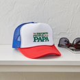 thumbnail image 4 of CafePress - My Favorite People Call Me Papa - Adjustable Unisex Printed Trucker Hat with Mesh Back, 4 of 10