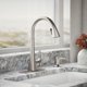thumbnail image 2 of KOHLER R22867-SD-VS Maxton grifo de cocina desplegable con dispensador de jabón/dispensador de loción, grifo para fregadero de cocina con rociador desplegable, acero inoxidable vibrante, 2 of 5