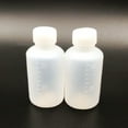 thumbnail image 6 of Fusipu 10Pcs 50ml Scale Bottles Clear with Cap Plastic Empty Medicine Container for Home, 6 of 8