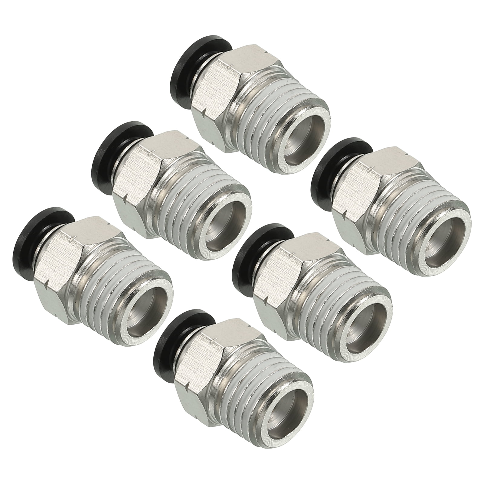 TAILONZ PNEUMATIC Female Straight 1/4 Inch Tube OD X 1/4 Inch NPT Thread Push To Connect Fittings Pcf 1 4 N2 Pack Of 5 TAILONZ PNEUMATIC Female Straight 1/4 Inch Tube OD X 1/4 Inch NPT Thread Push To Connect Fittings Pcf 1 4 N2 Pack Of 5