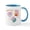 White/Blue Inside, variant on CafePress - Peppa Pig: Together Forever! - 11 oz Ceramic Mug - Novelty Coffee Tea Cup