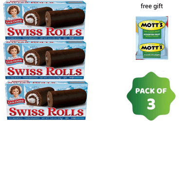 Little Debbie Swiss Rolls - 12ct/13.31oz pack of 3