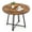 Brown, variant on Gymax 47 Inch Dining Table w/8 Metal Supporting Legs & Cross Base for Dining Room