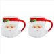 thumbnail image 1 of 2X 400Ml de Kawaii Navidad 3D Cerámica Leche Café Agua, 1 of 5