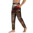 thumbnail image 3 of Kdxio Rustic American Flag Wood Pattern Joggers,Sweatpants for Men with Pockets-X-Large, 3 of 5