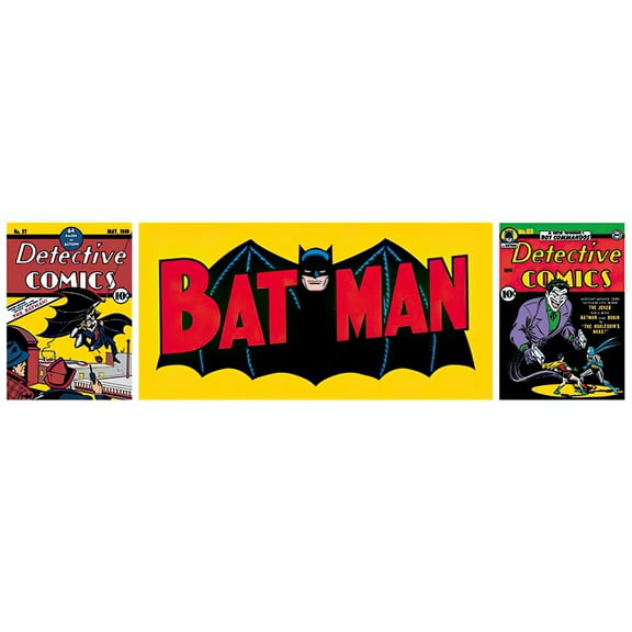 Batman - DC Comics Door Poster / Print - Triptych (Size: 62" X 21")
