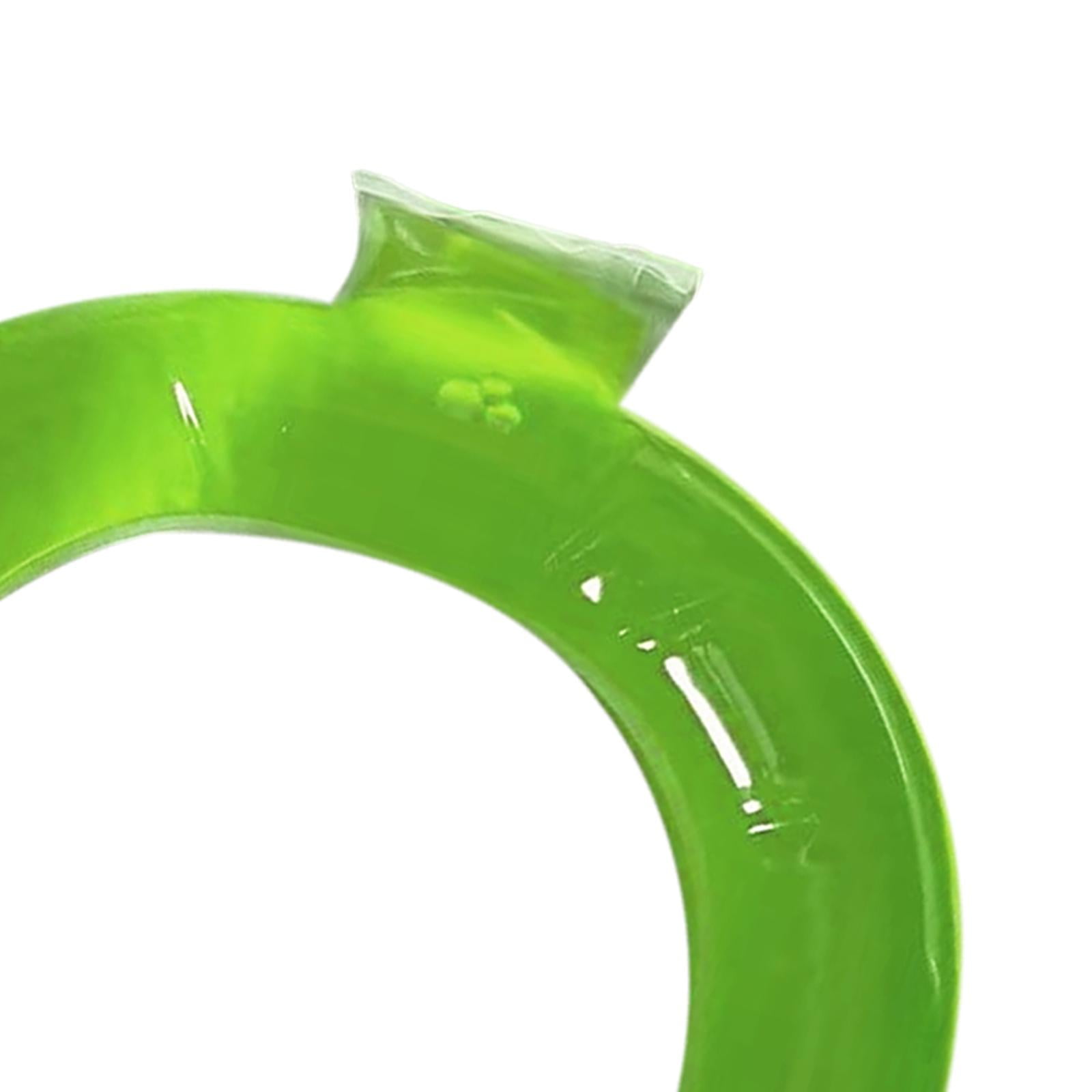 Wswqop Hot Summer Neck Cold Cooler Wraps Chill Cold Ice Pack Reusable Neck Cooling Tube Green