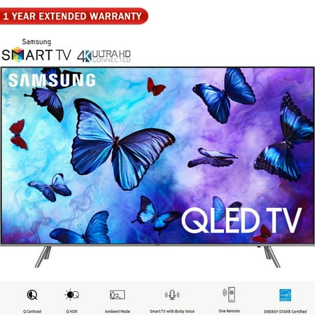 Samsung QN55Q6FN 55"-Class QLED Smart 4K UHD TV (2018 Model) � (Certified Refurbished)