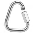 thumbnail image 2 of Mosquetón NikouMX Mosquetón de seguridad triangular acero inoxidable, 2 of 8