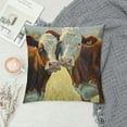 thumbnail image 2 of Orinice Cows Field Sky Graphic Decorative Cushion Throw Pillow Cover for Home Couch Living Room Bed Sofa 18x18in, 2 of 5