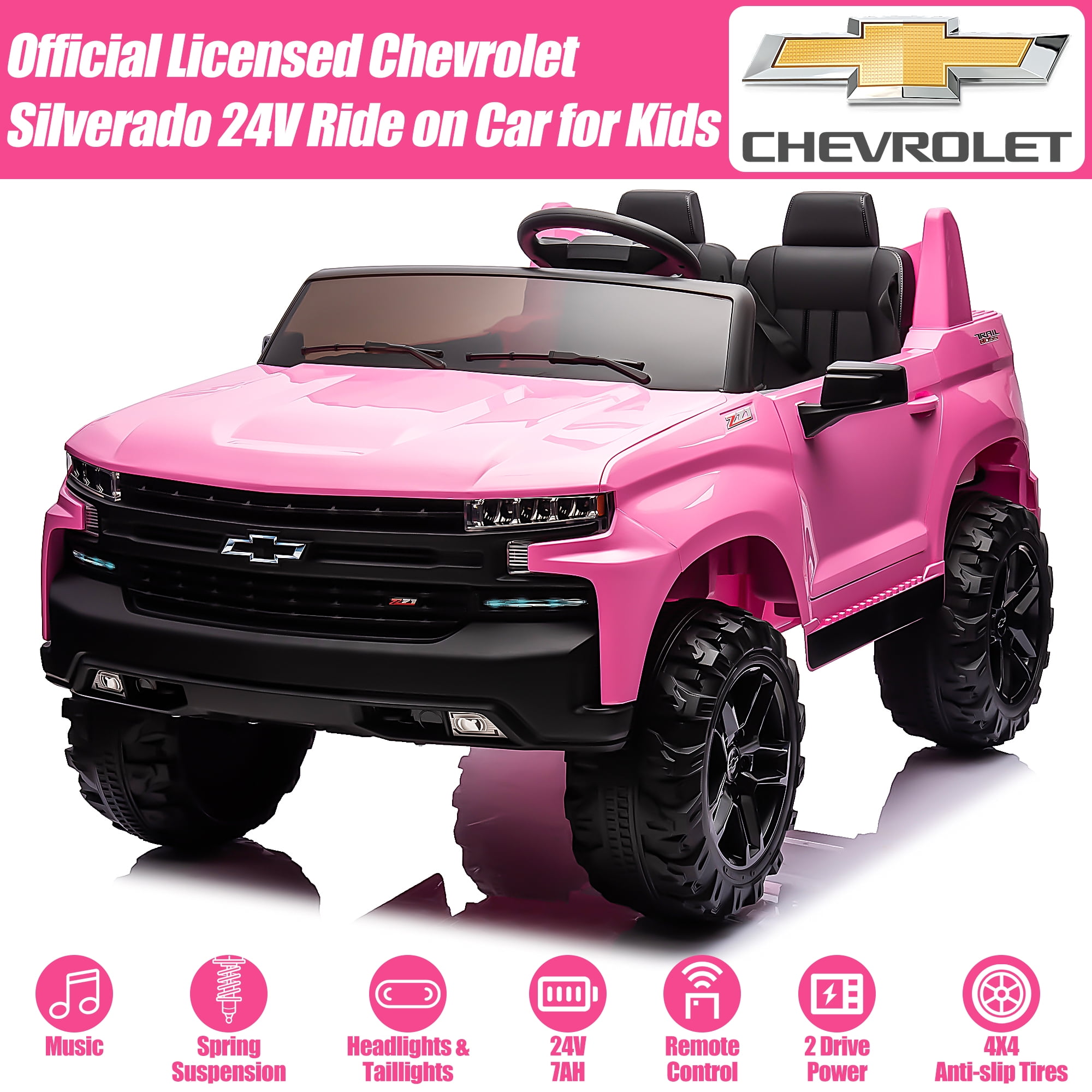 Pink truck power wheels discount