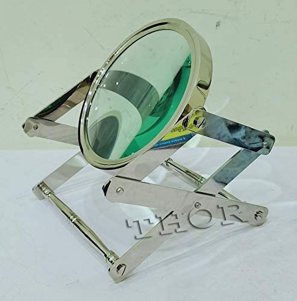 Vintage Style Desk Top Channer Magnifier Nautical Brass Magnifying Glass