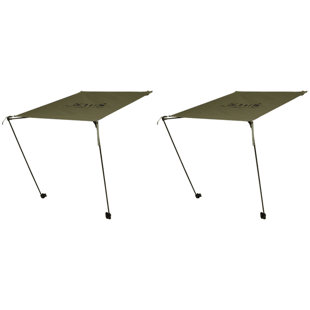 Moon Chair Protección UV Toldo Impermeable para Acampar Pesca () Verde