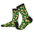 thumbnail image 2 of Xecao St Patrick's Day10 Print Crew Socks for Men and Women, Men's Soft Moisture-wicking Sock, 2 of 7