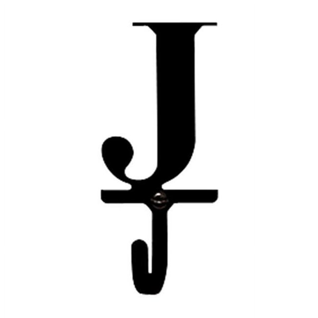 Village Wrought Iron WH-J-S Lettre J Mur Crochet Petit