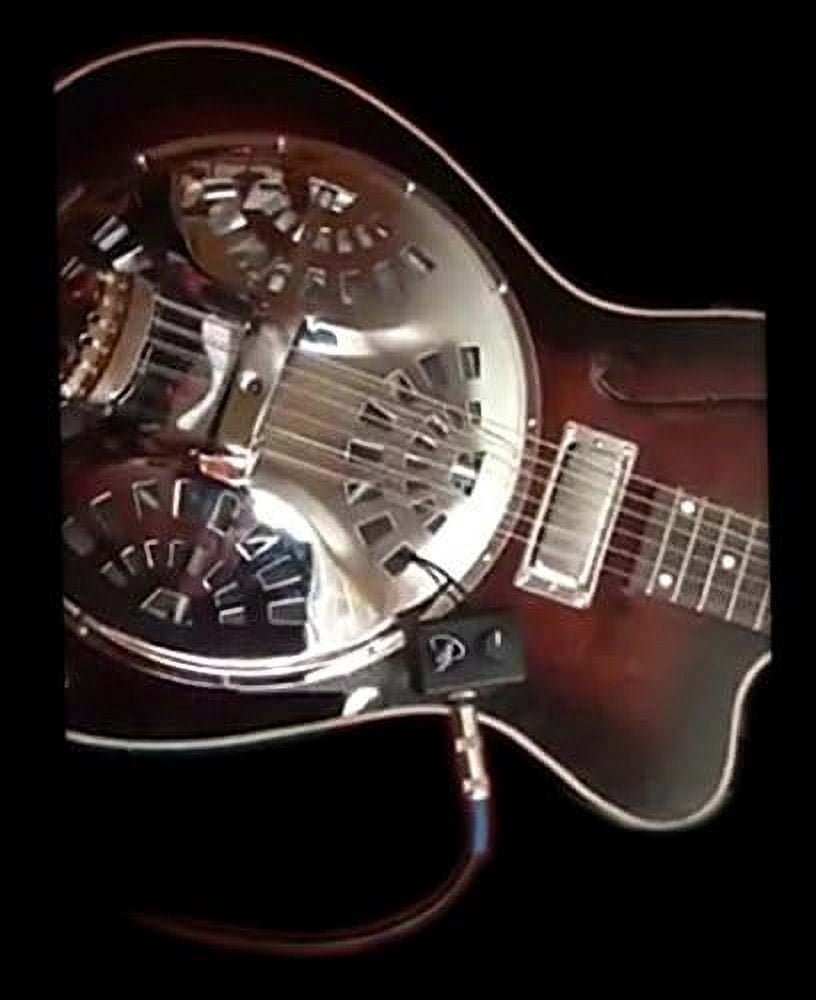 Resonator Guitar Microphone with Flexible Micro-Gooseneck by Myers Pickups