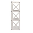 thumbnail image 5 of Weston Home Rebecca Wood 3-Shelf Corner Bookcase, White, 5 of 7