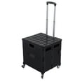 thumbnail image 4 of <p>Collapsible Rolling Box, Large Capacity Multifunctional Swivel Casters Lockable Wheel Foldable Utility Cart  For Shopping</p>, 4 of 7
