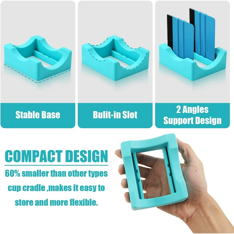 Small Silicone Cup Cradle for Crafting Tumbler Holder for Vinyl Application  O