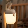 thumbnail image 4 of LINLIN Night Light,Touch Lamp for Bedrooms Living Room Portable Bedside Lamps Rechargeable Table Lamp Stepless dimming,Portable Lanyard,Warm White Light & Color Changing, 4 of 9