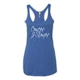 thumbnail image 2 of Slayer Awareness Tri-Blend Racerback Tank Top, Vintage Royal, Large, 2 of 3