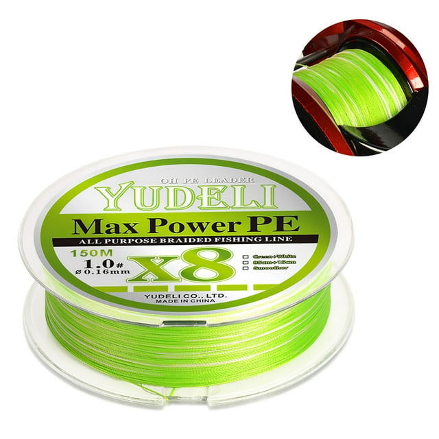 Bingirl 1 Roll 150m Lure Fishing Line 8 Strands Wear-resistant High-strength Long Casting Fishing Tackle Tools