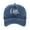 Navy, variant on Womens Summer Baseball Cap Letters Print Embroidered Polyester Hats For Sun Hats for Men