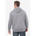 thumbnail image 4 of Kingsize Men's Big & Tall Fleece Zip-front Hoodie Jacket, 4 of 6