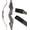 25LBS, variant on A.M.E 60" Takedown Recurve Bow Adult Archery Hunting Shooting Target Practice 25-60lbs