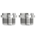thumbnail image 5 of Weldable Thread Hose Adapter,1 Pair AN20 Stainless Stainless Steel Welded Fitting Adapter Car Weldable Fuel Tank Fitting Time-Tested Durability, 5 of 5