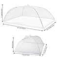 thumbnail image 4 of Pop-Up Mesh Food Covers Tent Umbrella, Food Cover, Food Tent, Pop-up Food Nets, 1 Extra Large & 4 Standard Mesh Food Covers for Outside, Picnic Accessories, Reusable and Collapsible (6 pcs), 4 of 8