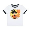 thumbnail image 2 of Dragon Ball Z 4-Pack Crew Neck Short Sleeve Boy's T-shirt Combo Set Medium, 2 of 8