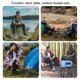 thumbnail image 4 of Taburete plegable Swante con bolsa de almacenamiento Asiento de mesa al aire libre Senderismo Suministros de pesca Hugtrwg Para estrenar, 4 of 9