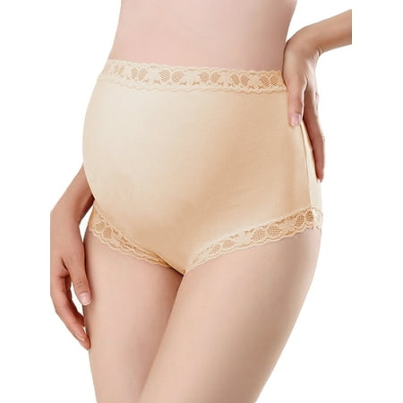 Maternity Underwear Breathable Solid Color Soft Panties For