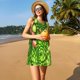 thumbnail image 3 of Balery Cactus And Succulents Vestidos de verano para mujer con estampado: vestido holgado sin mangas, vestido playero informal y cómodo para días calurosos., 3 of 7