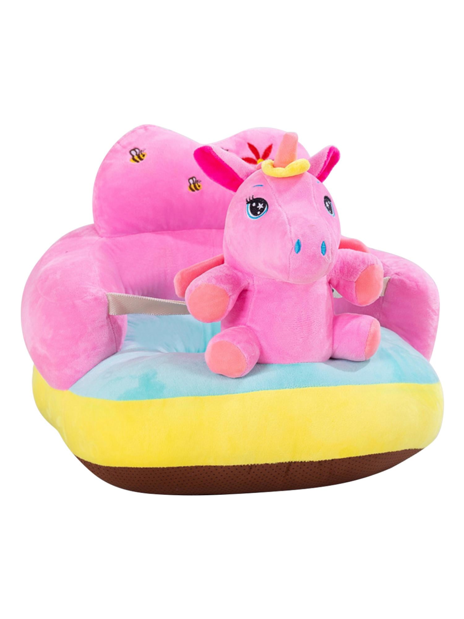 Infant Support Seat Sofa Plush Soft Animal Shaped Baby Learning Chair 3