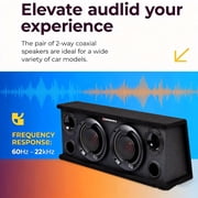 6.5 Speakers, 400 watt 2-Way Car Speakers,Speaker System Full Range, Door Speaker,Car Audio Tweeters, 4 Ohm,Wide Frequency Response,Enhanced Bass,Coaxial Car Stereo