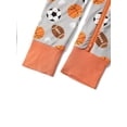 thumbnail image 6 of QEFJNO Bamboo Newborn Baby Boys Footless One-Piece Pajamas, Zipper Romper with Mitten, Infant Long Sleeve Sleepers - Soccer, 6 of 8