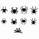 thumbnail image 2 of Pegatinas de pared de Halloween, decoración de arte mural, pegatinas luminosas para ventanas 9 piezas, 2 of 9
