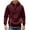 Wine, variant on Blekii Boys Pullover Hoodie Long Sleeve, Boys Solid Color Pullover Hoodie, Long Sleeve Sweatshirt for Kids Toddler, Casual Outerwear for Fall Winter Play School Kids Fleece Lined Sweatshirt Play,