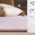 thumbnail image 5 of SAFAVIEH Montauk Azura Distressed Area Rug, Pink, 6' x 6' Square, 5 of 11