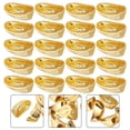 thumbnail image 2 of 100pcs mini manualidades doradas de lingotos mini casa decoraciones de lingotos dorados pequeños adornos de lingotos dorados, 2 of 4